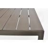 Stół ogrodowy aluminiowy MODENA 150 - Brązowy