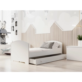 Łóżko pojedyncze Luk 160x80 z szufladą