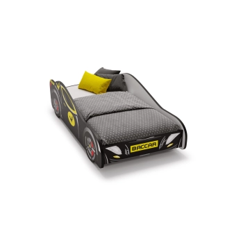 Łóżko dziecięce auto Batcar black 140x70
