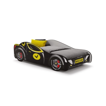 Łóżko dziecięce auto Batcar black 140x70