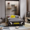 Łóżko dziecięce auto Batcar black 160x80