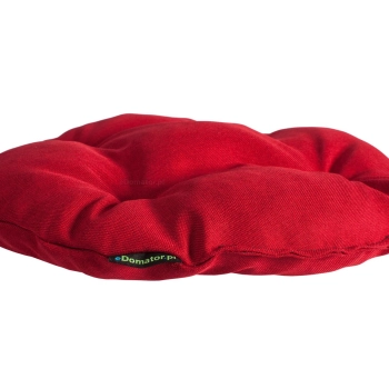 Poduszka okrągła na krzesło OFELIA 36 cm - czerwona