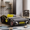 Łóżko dziecięce auto Batcar black 140x70