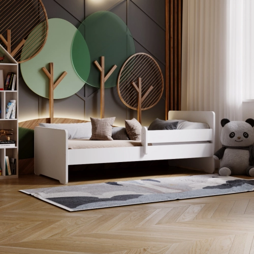 Łożko dziecięce MAX z barierką 160x80