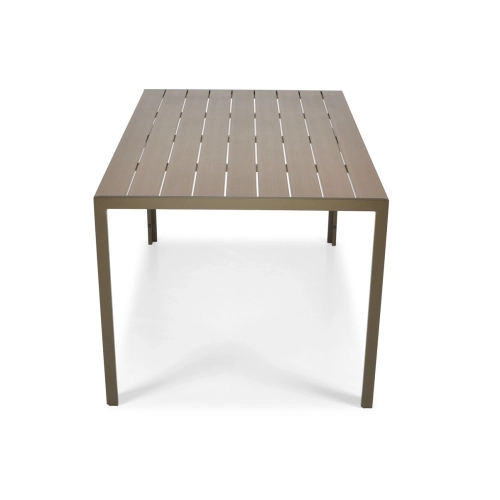 Stół ogrodowy aluminiowy MODENA 150 - Brązowy