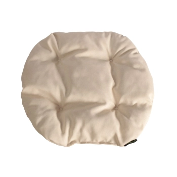 Poduszka na krzesło KAMILA 43 x 40 cm - kremowa