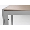 Stół ogrodowy aluminiowy MODENA 150 - Srebrny