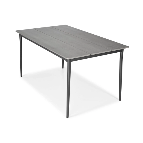Stół ogrodowy aluminiowy BOSANO 150 - czarny