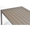 Stół ogrodowy aluminiowy MODENA 150 - Brązowy
