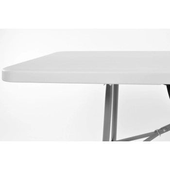 Stół cateringowy składany dł. 240 cm - biały