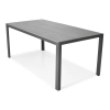 Stół ogrodowy aluminiowy PARMA 180 - czarny