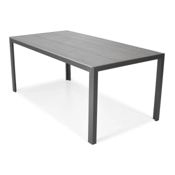 Stół ogrodowy aluminiowy PARMA 180 - czarny