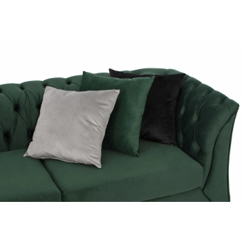 Poduszka dekoracyjna EMILIA 45x45 - zielona