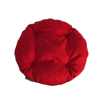Poduszka okrągła na krzesło OFELIA 36 cm - czerwona