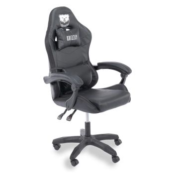 Fotel Gamingowy Grizzly RGB - Czarny