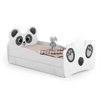 Łożko pojedyncze Panda 140x70 z szufladą