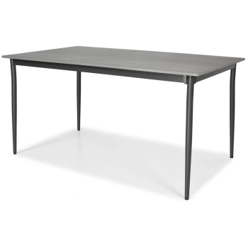 Stół ogrodowy aluminiowy BOSANO 150 - czarny