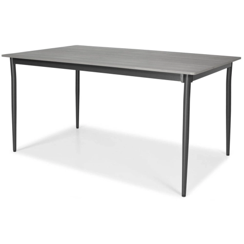 Stół ogrodowy aluminiowy BOSANO 150 - czarny