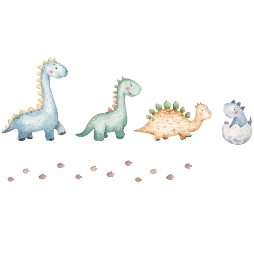Łożko dziecięce LUK z barierką 160x80 Dinozaury