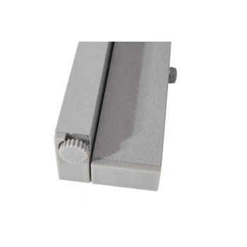 Stół ogrodowy aluminiowy MODENA 150 - Srebrny