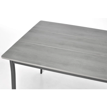 Stół ogrodowy aluminiowy BOSANO 180 - czarny