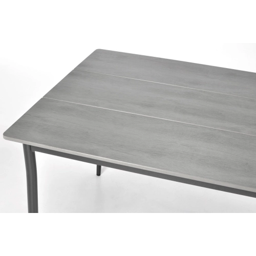 Stół ogrodowy aluminiowy BOSANO 180 - czarny