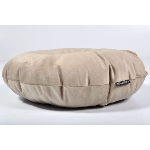 Okrągła poduszka dekoracyjna OLIWIA 40 cm - beżowa
