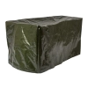 Gruby pokrowiec na meble 4-osobowe 130x130x90 cm - zielony