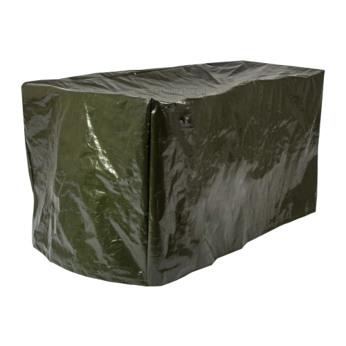 Gruby pokrowiec na meble 4-osobowe 130x130x90 cm - zielony