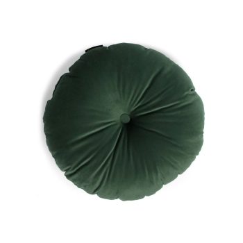 Okrągła poduszka OLIWIA 40 cm - zielona