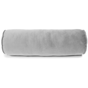 Dekoracyjna poduszka do salonu wałek 50 cm - szary