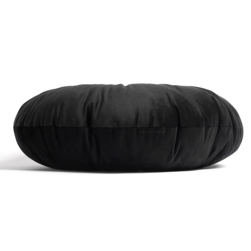 Okrągła poduszka OLIWIA 40 cm - czarna