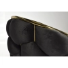 Krzesło designerskie glamour BALLOON - czarny