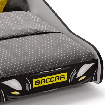 Łóżko dziecięce auto Batcar black 160x80