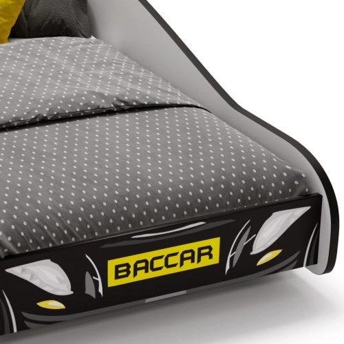 Łóżko dziecięce auto Batcar black 160x80