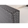 Sofa ogrodowa 2-osobowa z technorattanu MALAGA - brązowa