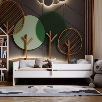 Łożko dziecięce MAX z barierką 160x80