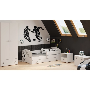 Szafka nocna Emi biała piłka nożna