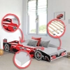Łóżko dziecięce FORMUŁA red 160x80 cm