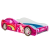 Łóżko dziecięce auto Pink Car 140x70