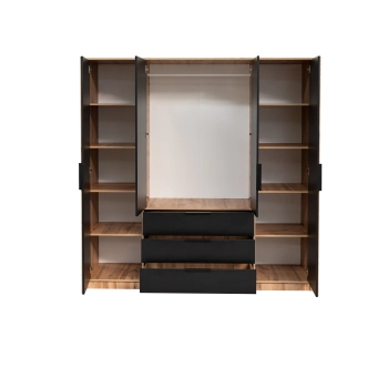 Szafa BALI LUX D4 SALON SYPIALNIA lamele