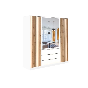 Szafa BALI LUX D4 SALON SYPIALNIA lamele