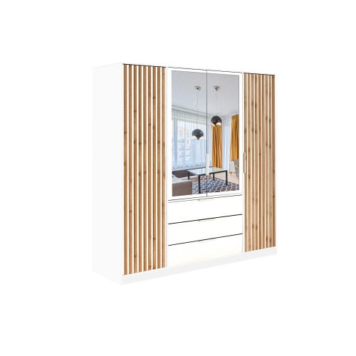 Szafa BALI LUX D4 SALON SYPIALNIA lamele