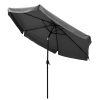 Parasol ogrodowy 300 cm łamany 54036