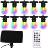 Girlanda solarna 10 LED ogrodowa 10m RGB 57082