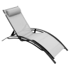 Leżak OGRODOWY RELAX wygodny składany aluminiowa 53886