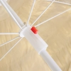 Parasol plażowy średnica 180 cm składany łamany 54029