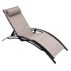 Leżak OGRODOWY RELAX wygodny składany aluminiowa 57938