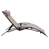 Leżak OGRODOWY RELAX wygodny składany aluminiowa 57938