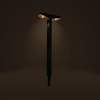 Lampa solarna 2 LED do ogrodu czujnik zmierzchu 56948